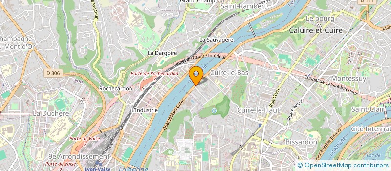 localisation de l'entreprise COPROPRIETE à CALUIRE-ET-CUIRE