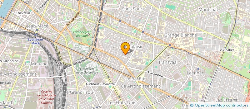 localisation de l'entreprise COPROPRIETE  LYON