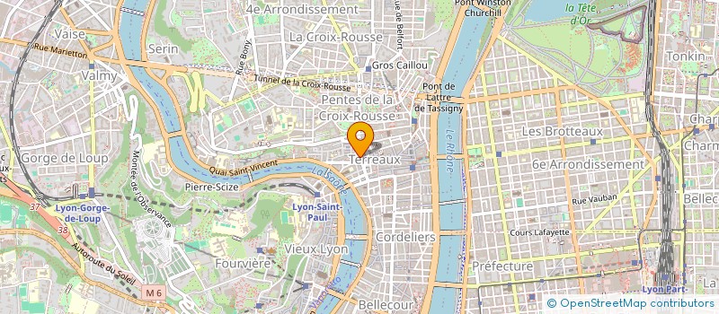 localisation de l'entreprise COPROPRIETE à LYON