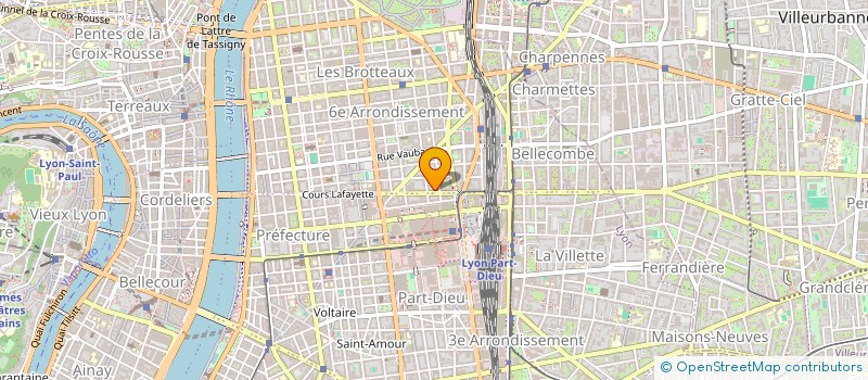 localisation de l'entreprise COPROPRIETE  LYON