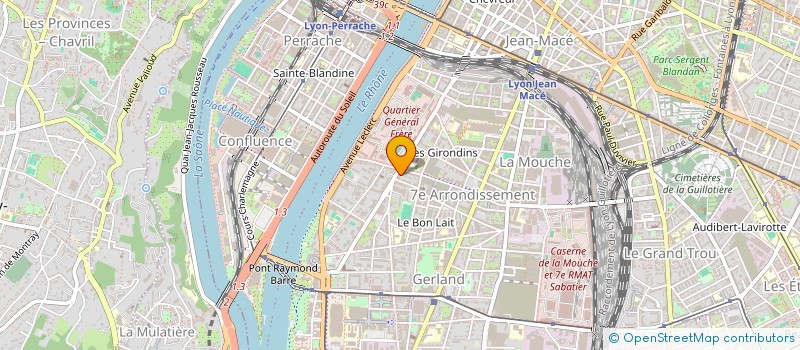 localisation de l'entreprise COPROPRIETE  LYON