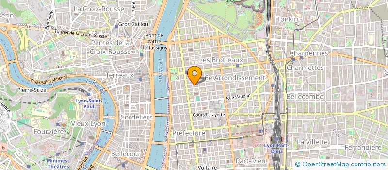 localisation de l'entreprise COPROPRIETE  LYON