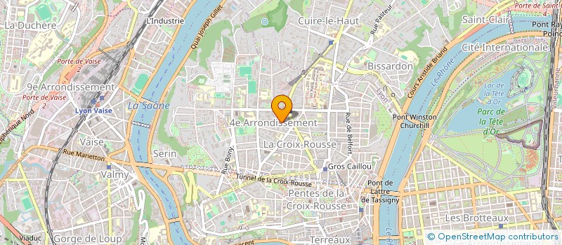 localisation de l'entreprise COPROPRIETE  LYON