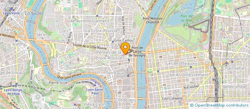 localisation de l'entreprise COPROPRIETE à LYON