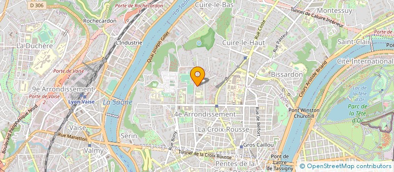 localisation de l'entreprise COPROPRIETE  LYON