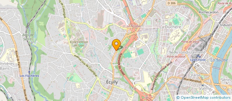 localisation de l'entreprise COPROPRIETE  ECULLY