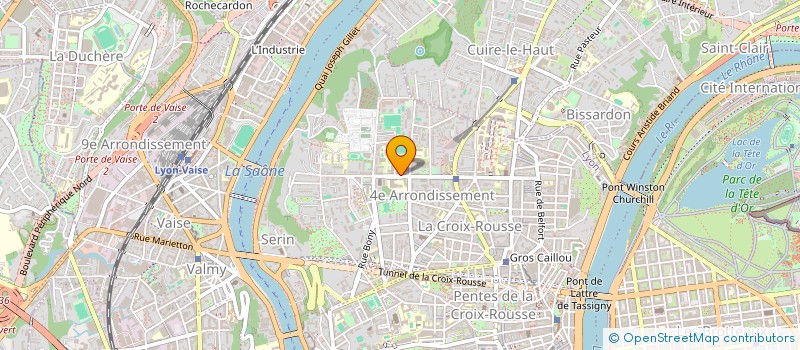 localisation de l'entreprise COPROPRIETE  LYON