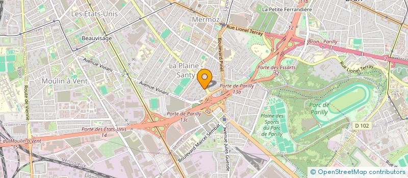 localisation de l'entreprise COPROPRIETE  LYON