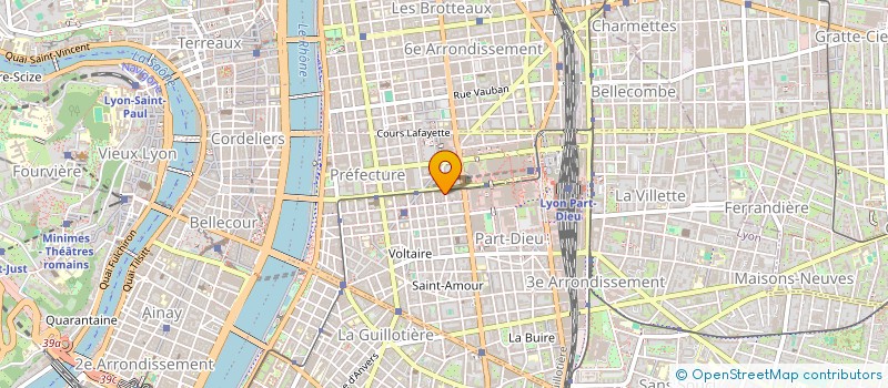 localisation de l'entreprise COPROPRIETE  LYON