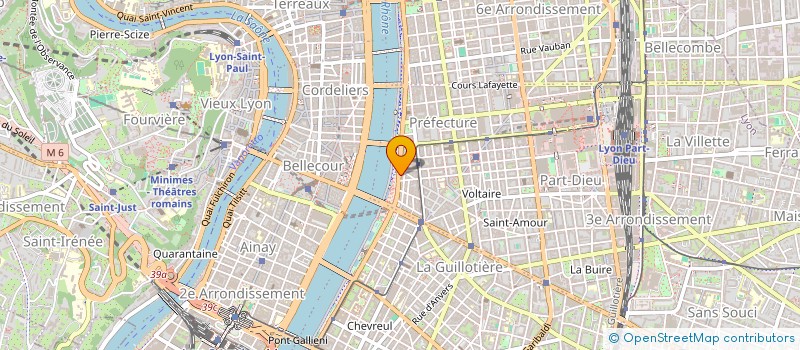 localisation de l'entreprise COPROPRIETE  LYON