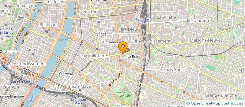 localisation de l'entreprise COPROPRIETE  LYON