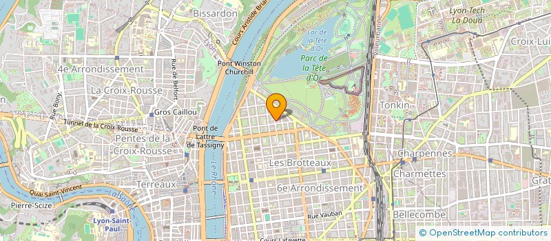 localisation de l'entreprise COPROPRIETE  LYON