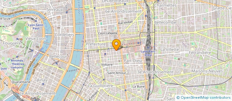 localisation de l'entreprise COPROPRIETE  LYON