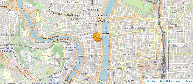 localisation de l'entreprise COPROPRIETE à LYON