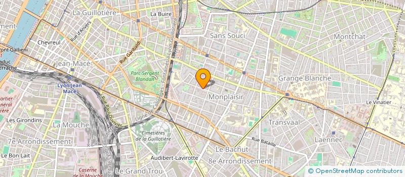 localisation de l'entreprise COPROPRIETE  LYON