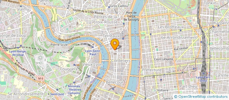 localisation de l'entreprise COPROPRIETE à LYON