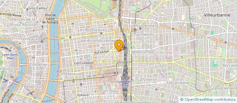 localisation de l'entreprise COPROPRIETE  LYON