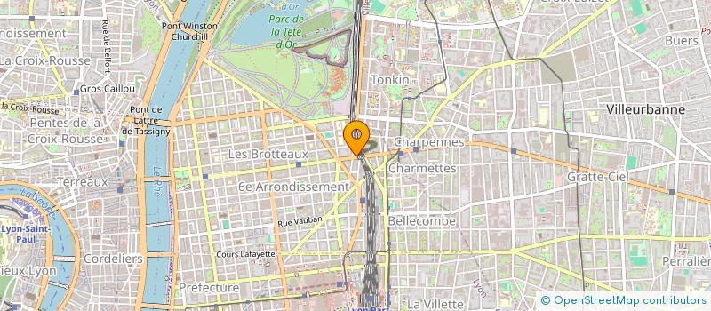 localisation de l'entreprise COPROPRIETE  LYON