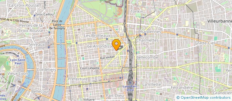 localisation de l'entreprise COPROPRIETE  LYON