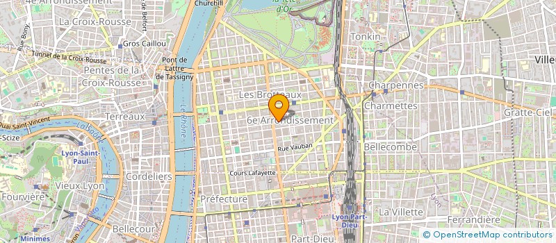 localisation de l'entreprise COPROPRIETE  LYON