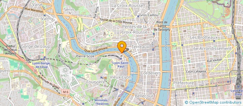 localisation de l'entreprise COPROPRIETE  LYON