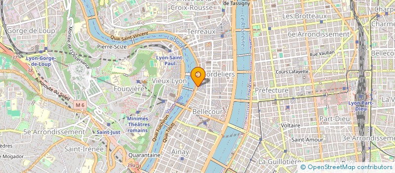 localisation de l'entreprise COPROPRIETE  LYON