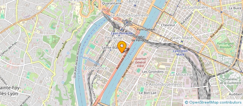 localisation de l'entreprise COPROPRIETE  LYON