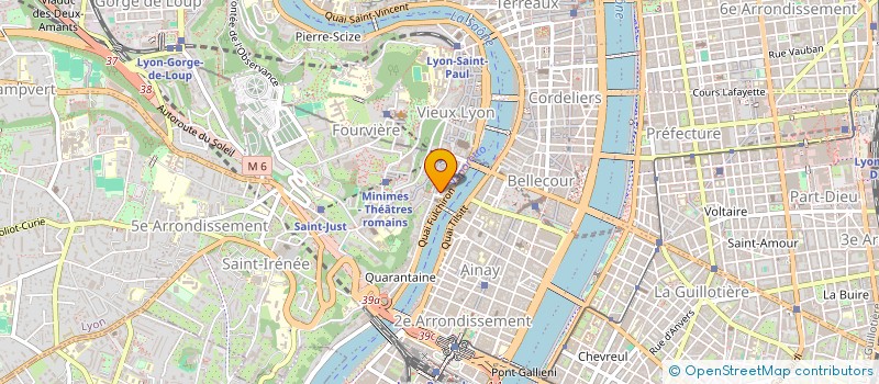 localisation de l'entreprise COPROPRIETE  LYON