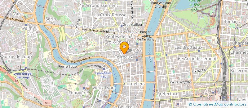 localisation de l'entreprise COPROPRIETE à LYON