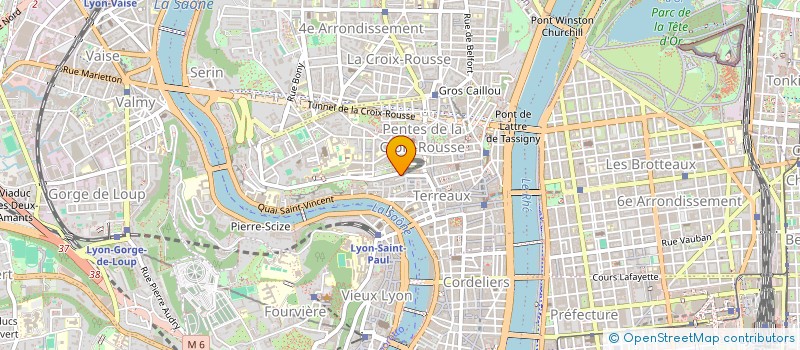 localisation de l'entreprise COPROPRIETE à LYON