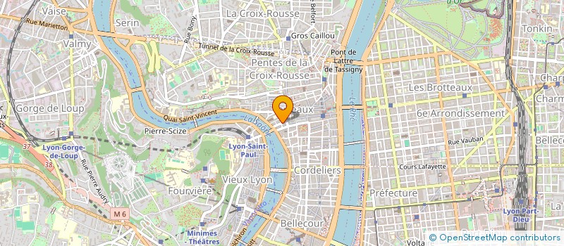 localisation de l'entreprise COPROPRIETE à LYON