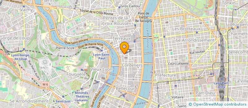 localisation de l'entreprise COPROPRIETE à LYON