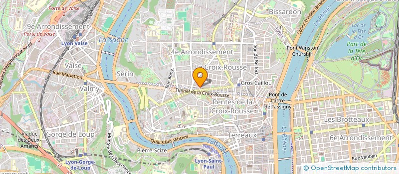 localisation de l'entreprise COPROPRIETE  LYON