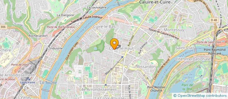 localisation de l'entreprise COPROPRIETE à CALUIRE-ET-CUIRE