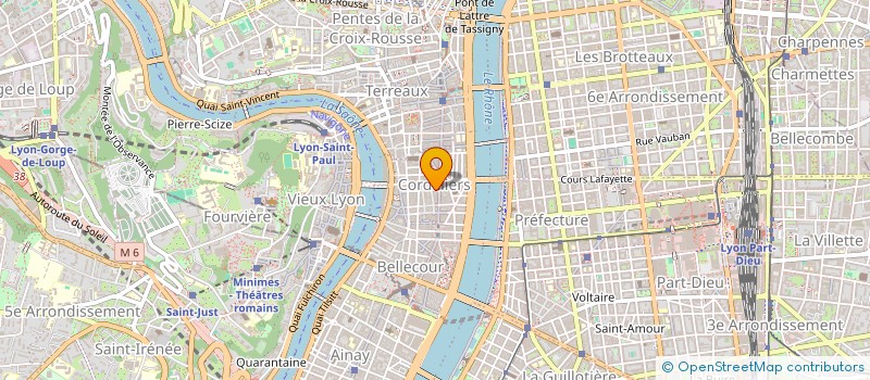 localisation de l'entreprise COPROPRIETE  LYON