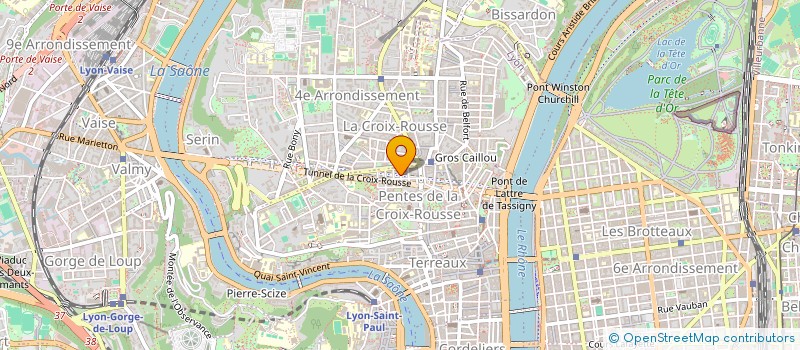 localisation de l'entreprise COPROPRIETE à LYON