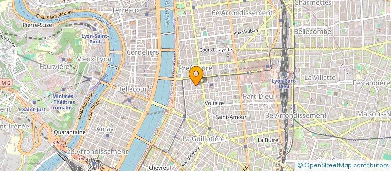 localisation de l'entreprise COPROPRIETE  LYON