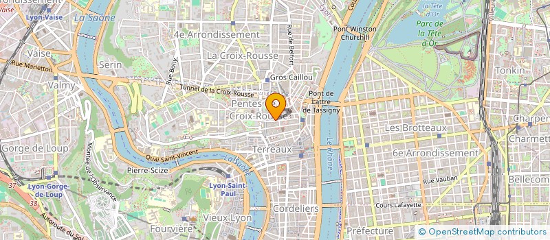 localisation de l'entreprise COPROPRIETE à LYON