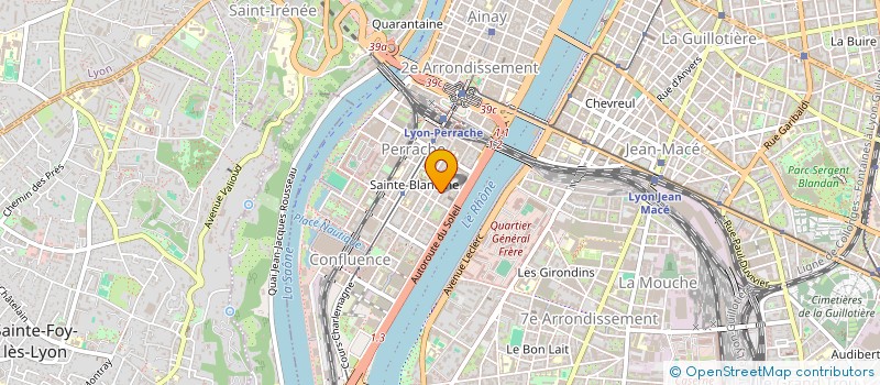 localisation de l'entreprise COPROPRIETE  LYON