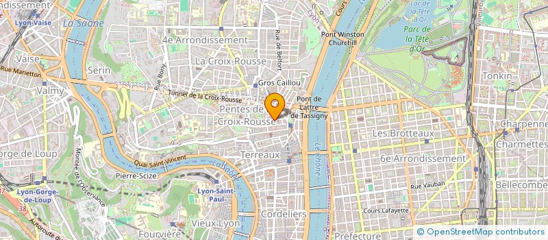 localisation de l'entreprise COPROPRIETE à LYON