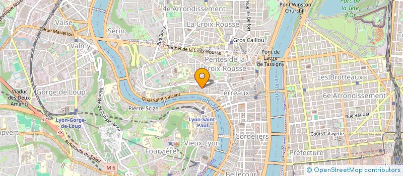 localisation de l'entreprise COPROPRIETE à LYON