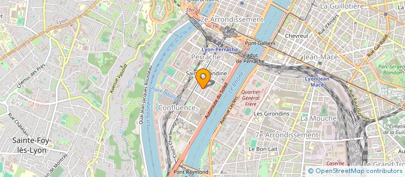 localisation de l'entreprise COPROPRIETE  LYON