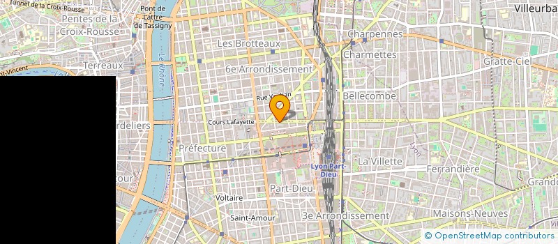 localisation de l'entreprise COPROPRIETE  LYON