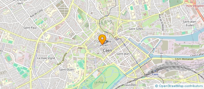 localisation de l'entreprise COPROPRIETE 098 RUE ST PIERRE à CAEN