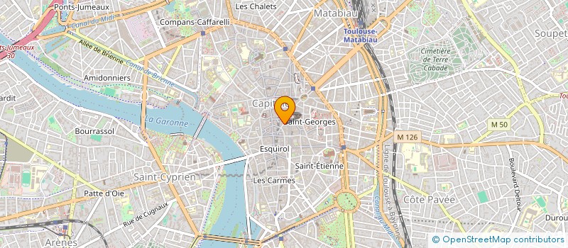 localisation de l'entreprise COPROPRIETE 1 RUE DU FOURBASTARD à TOULOUSE