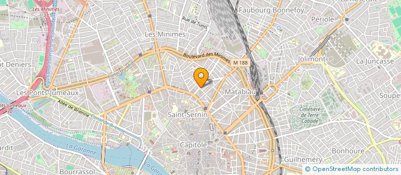 localisation de l'entreprise COPROPRIETE 10 R DE LA CONCORDE à TOULOUSE