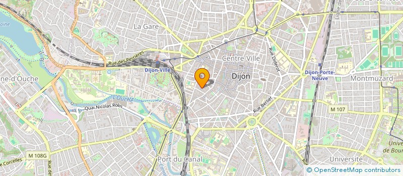 localisation de l'entreprise COPROPRIETE 10 RUE DU TILLOT  DIJON