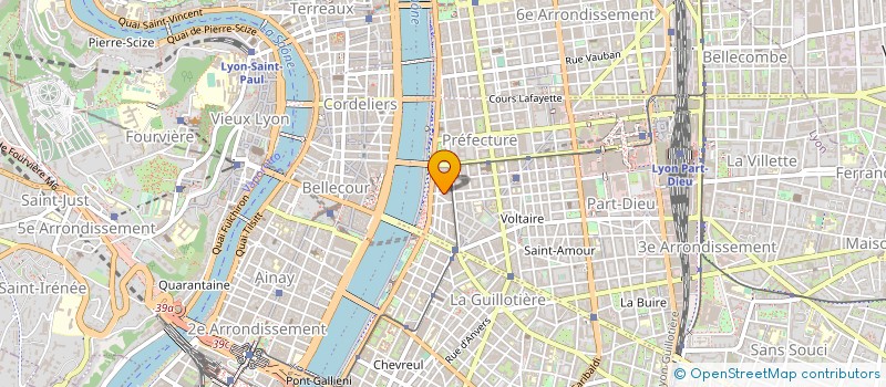 localisation de l'entreprise COPROPRIETE 10 RUE MAZENOD  LYON