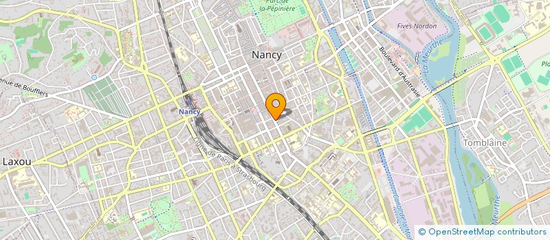 localisation de l'entreprise COPROPRIETE 117 RUE ST DIZIER NANCY  NANCY