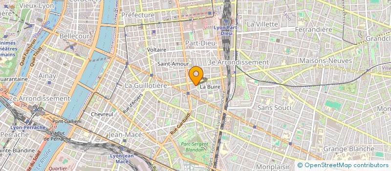 localisation de l'entreprise COPROPRIETE 12 PL BIR-HAKEIM  LYON